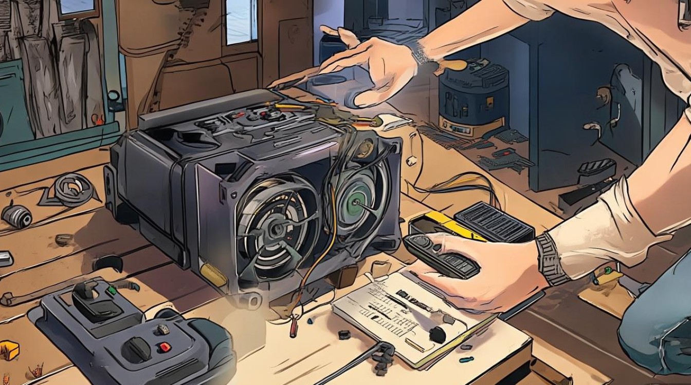 拉线小风扇坏了怎么修