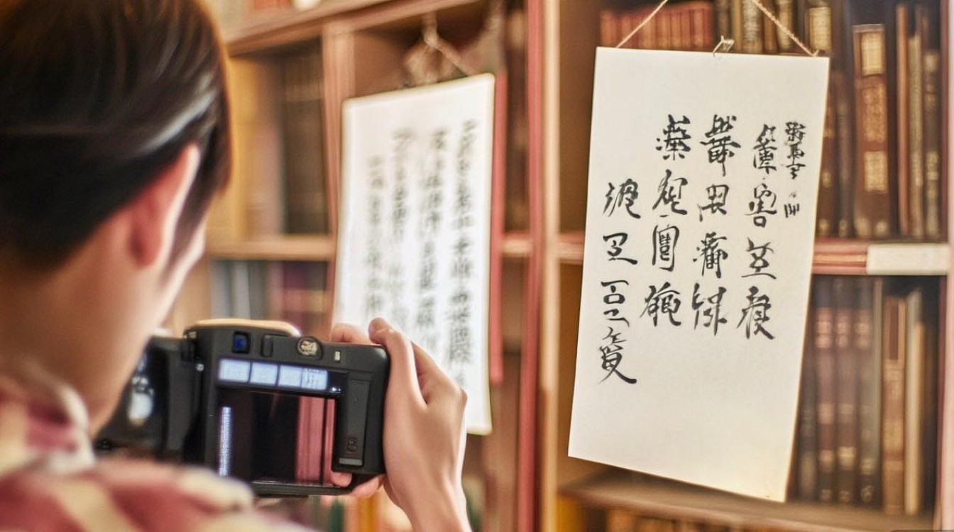 学习对联怎么拍照图片