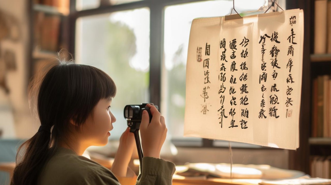 学习对联怎么拍照图片