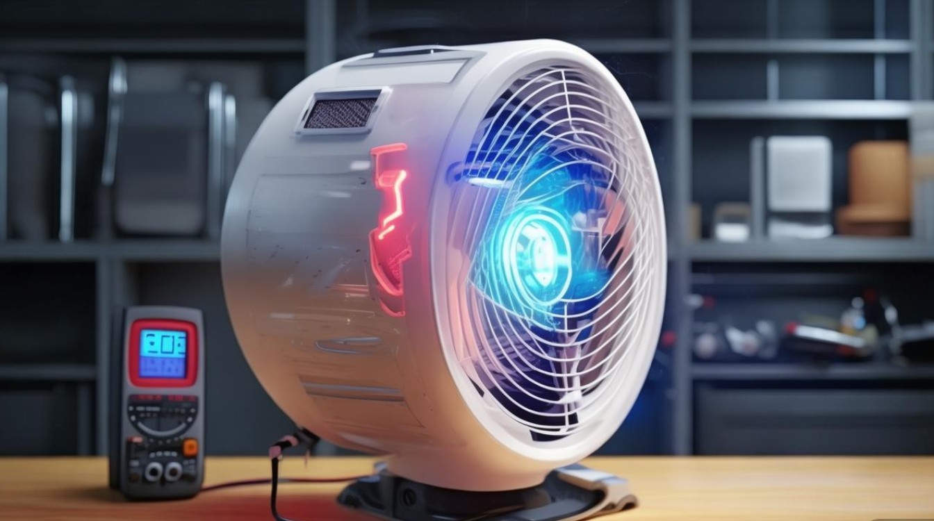 充电风扇红灯亮但不转如何修复？