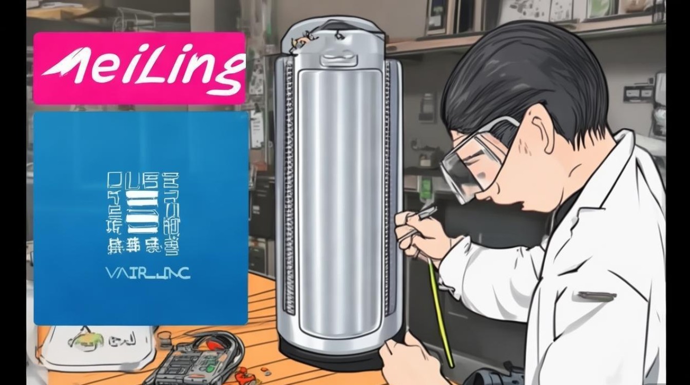 美菱立式加水风扇怎么修