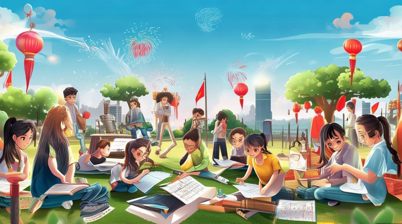国庆节怎么学习