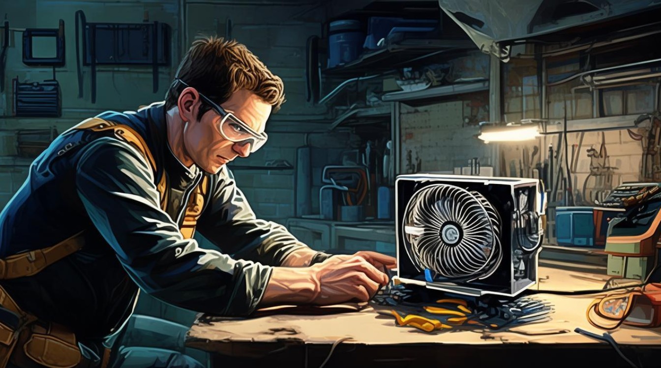 坐地小风扇怎么修