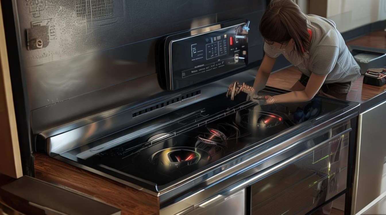 电磁炉出现e1自己在家怎么修