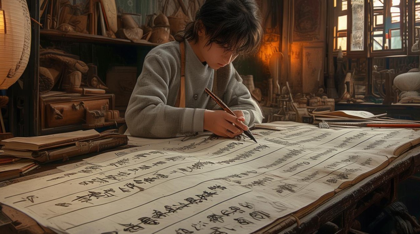 学习书法笔记怎么写