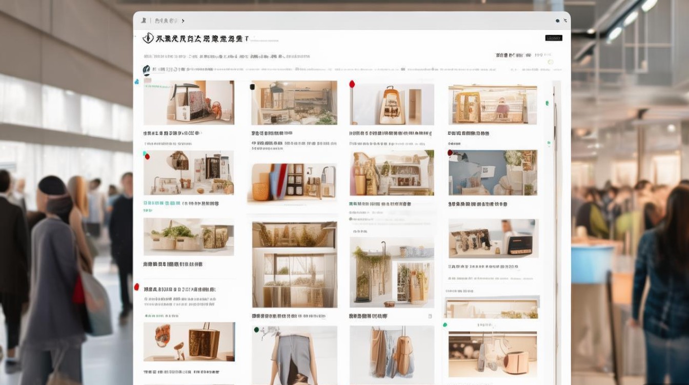 小红书如何展示商品类目