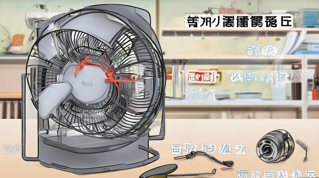 新飞小风扇怎么修