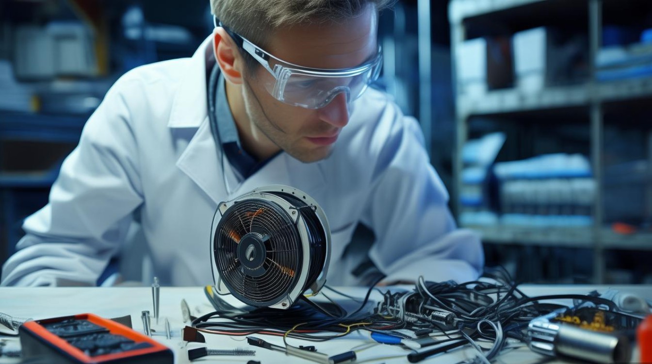 风扇短路烧坏怎么修