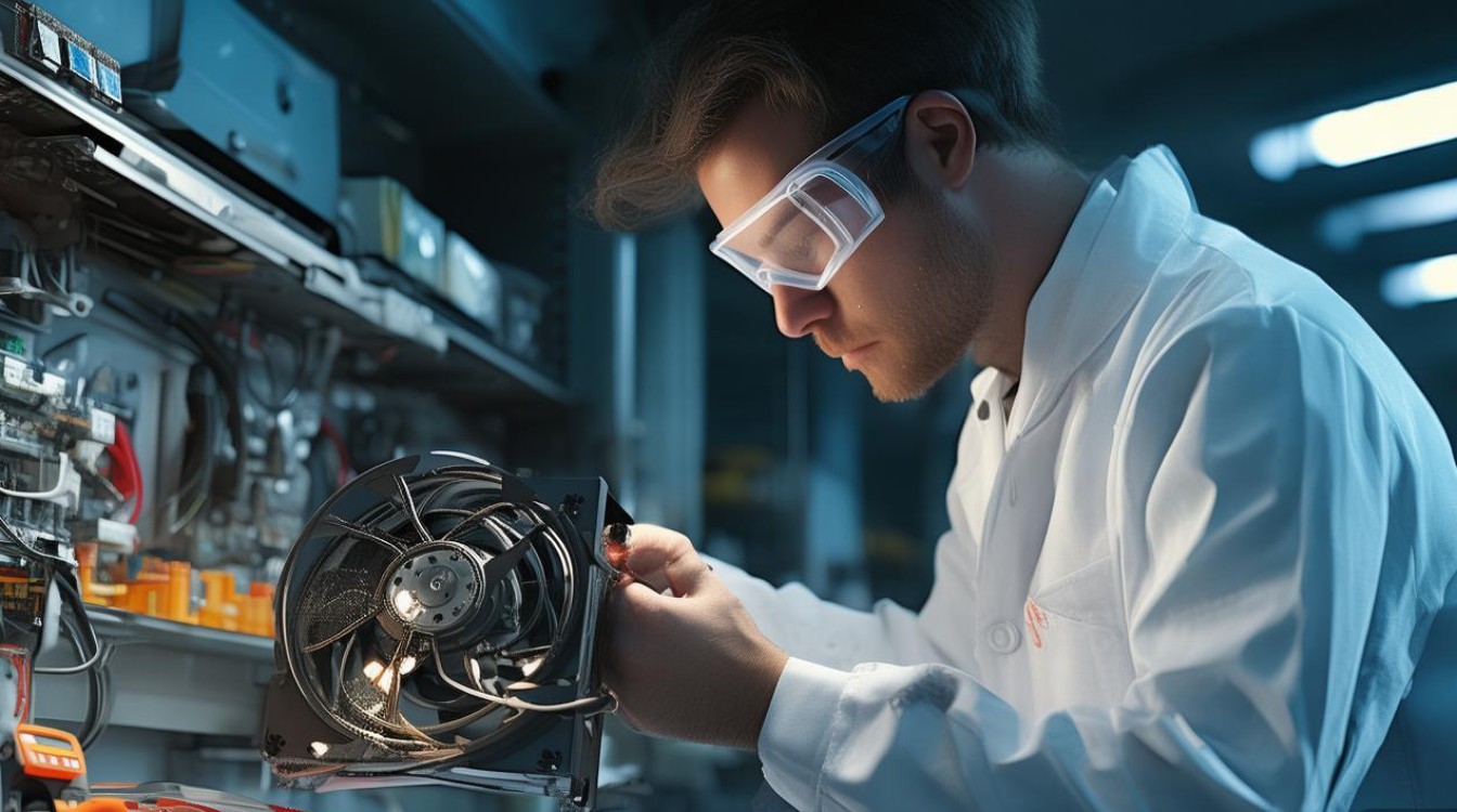 风扇短路烧坏怎么修