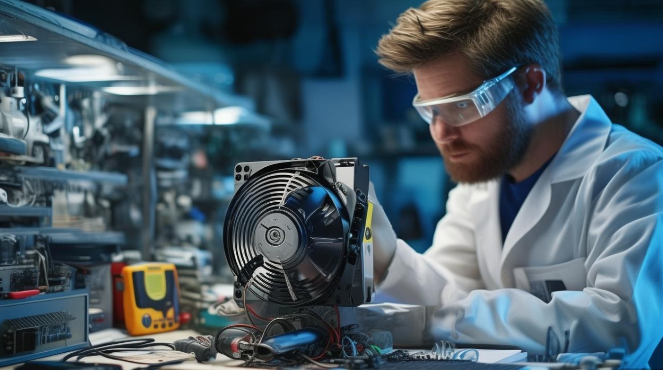 风扇短路烧坏怎么修