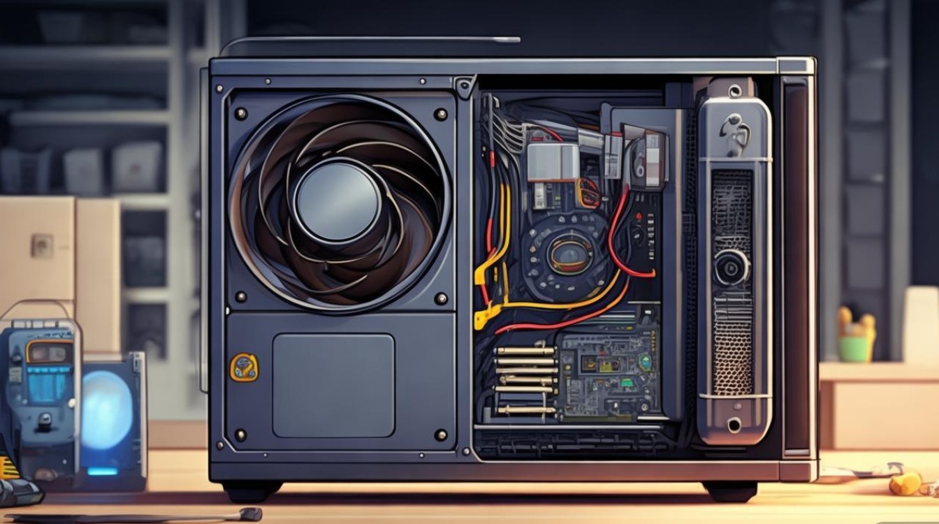 主机侧边风扇不转怎么修