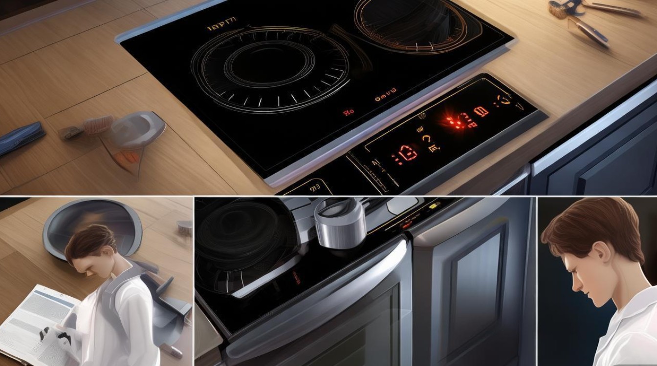 奔腾电磁炉显示e6短路怎么修