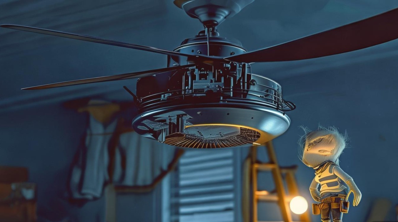 隐形吊扇灯风扇坏了怎么修