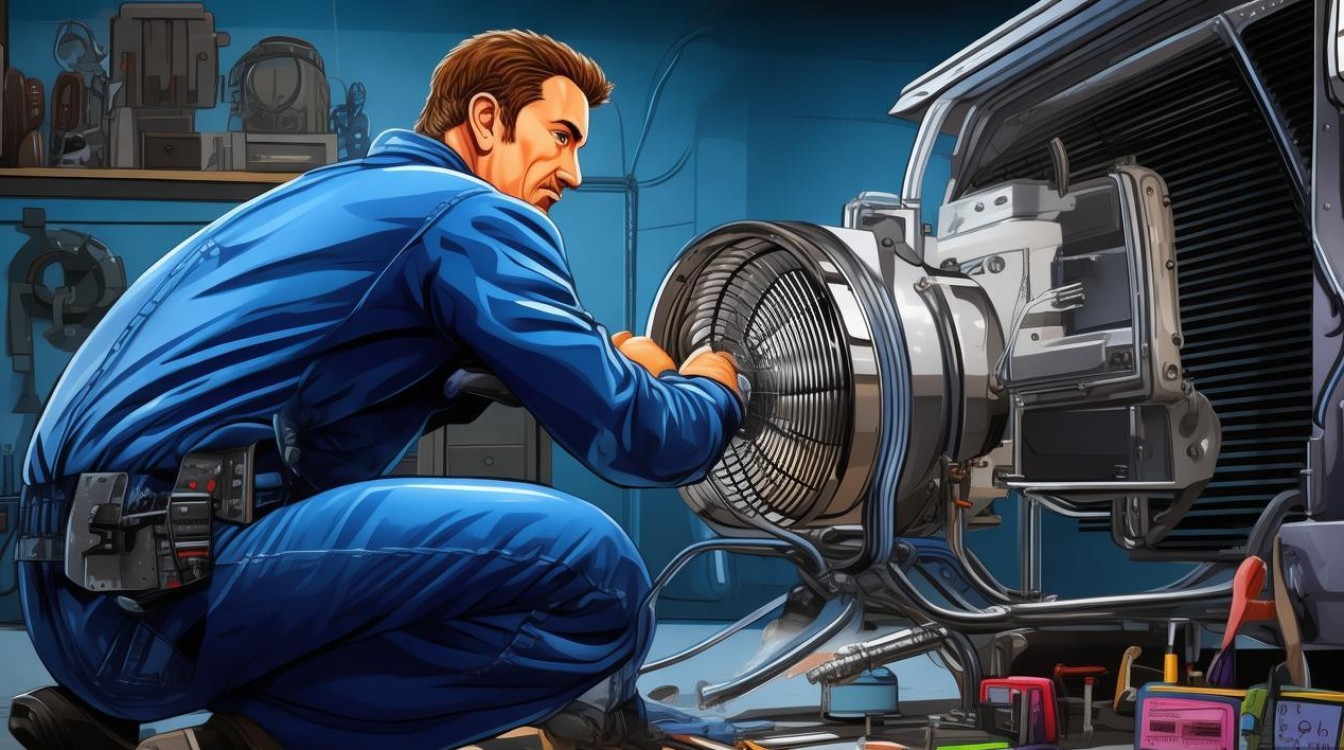 水箱风扇转速慢怎么修