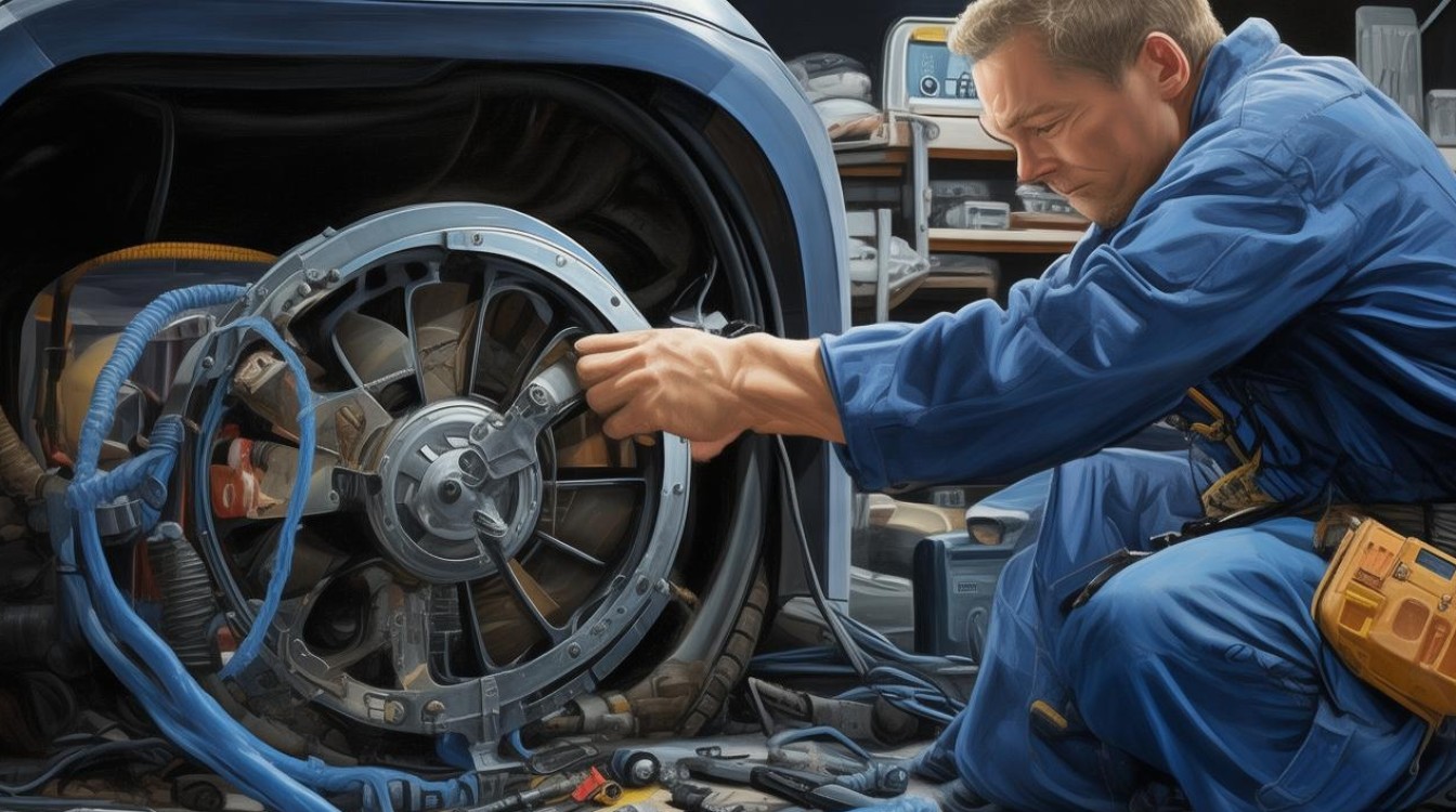 水箱风扇转速慢怎么修