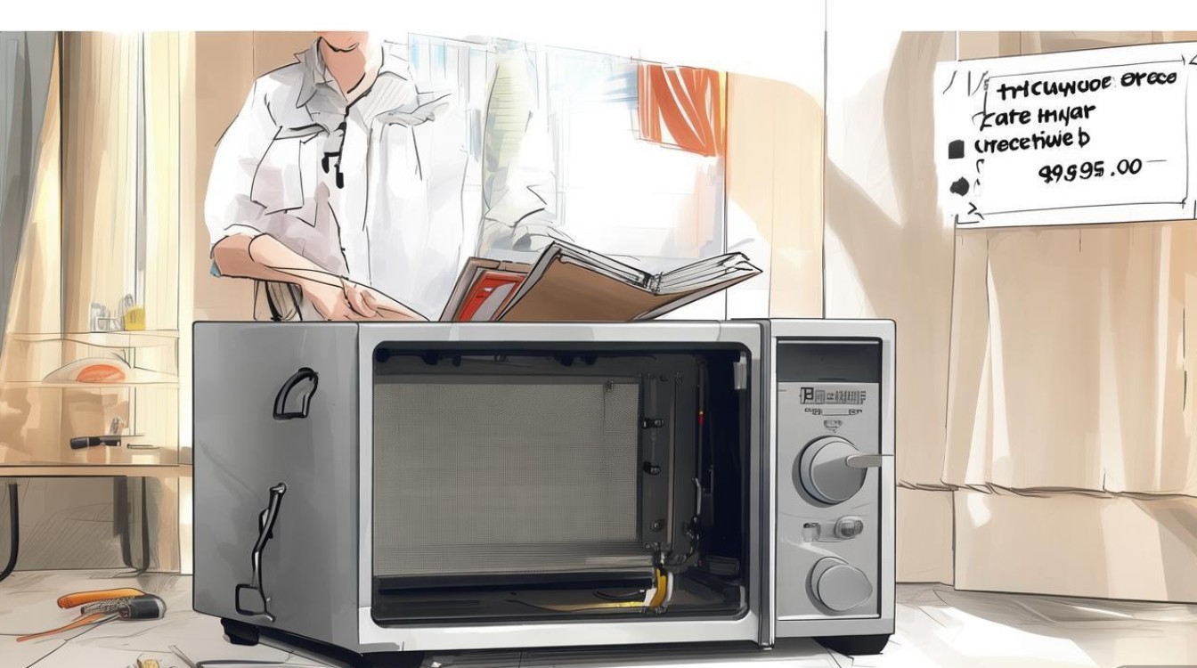 修微波炉怎么收费的啊