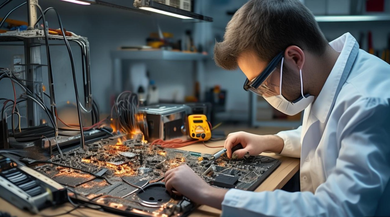 电磁炉烧掉电脑板怎么修