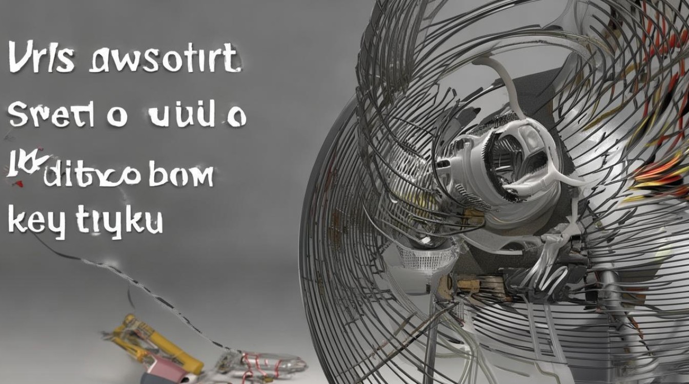 风扇按键拆开怎么修