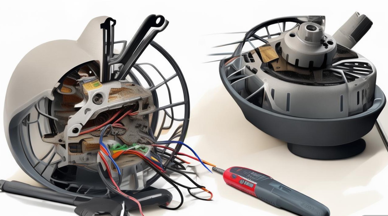 风扇按键拆开怎么修