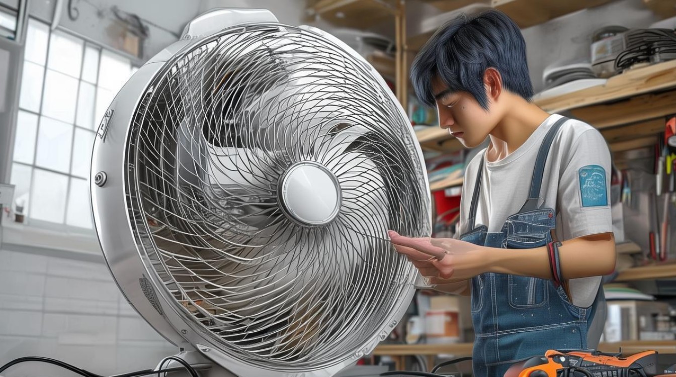 电风扇摆头按钮坏了怎么修