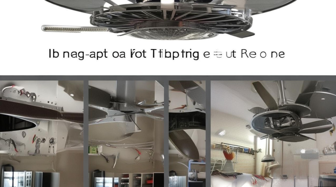 顶灯风扇一体怎么拆修