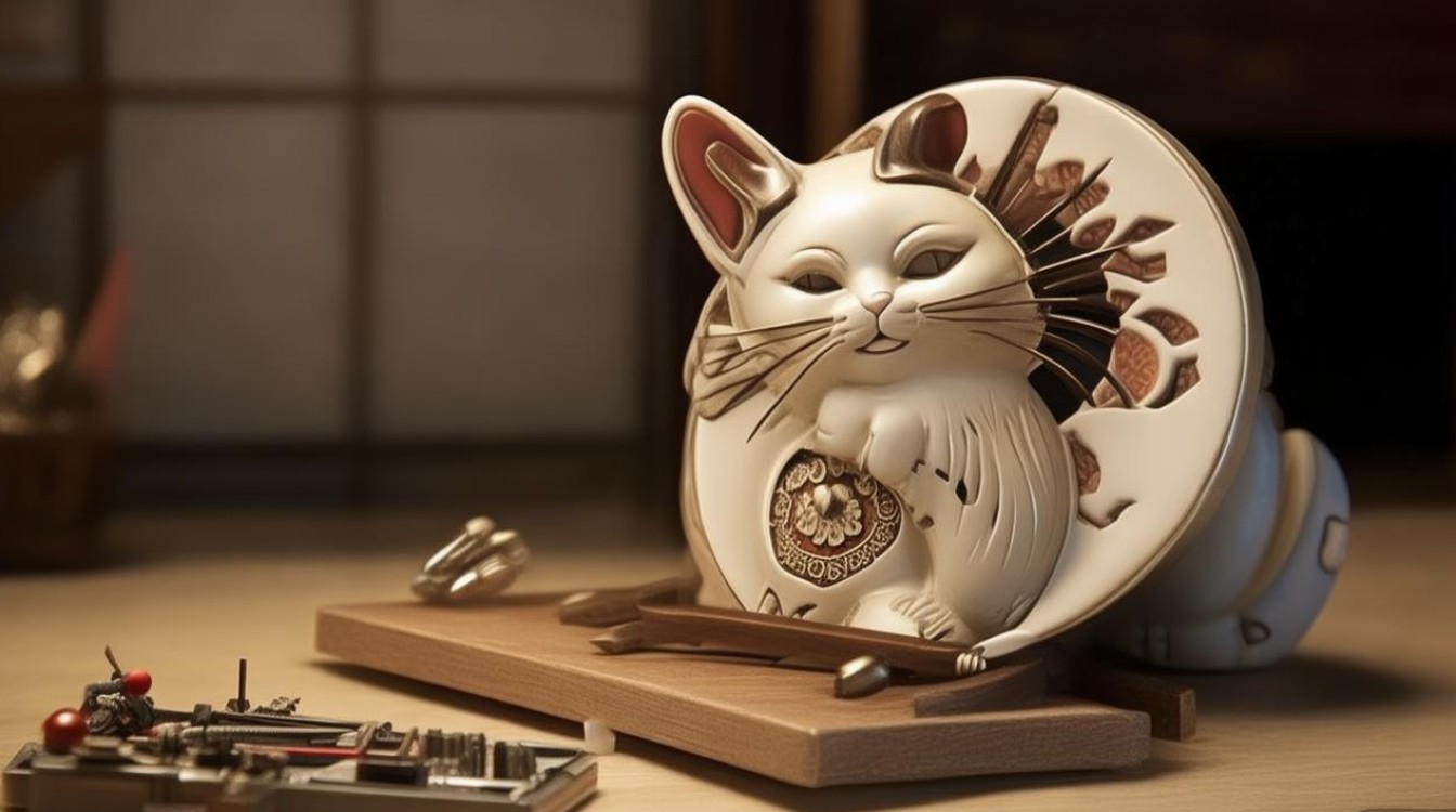 招财猫小风扇不招手怎么修