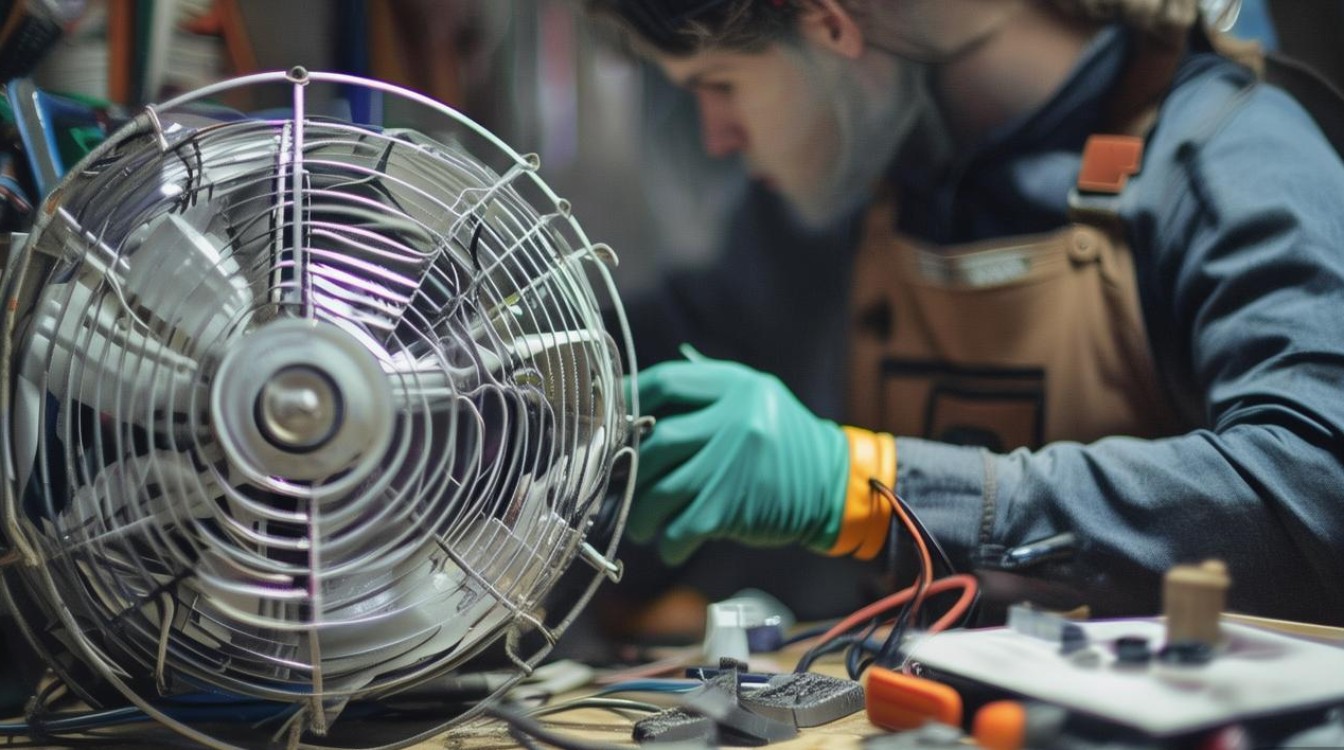 手持电风扇摔坏了怎么修