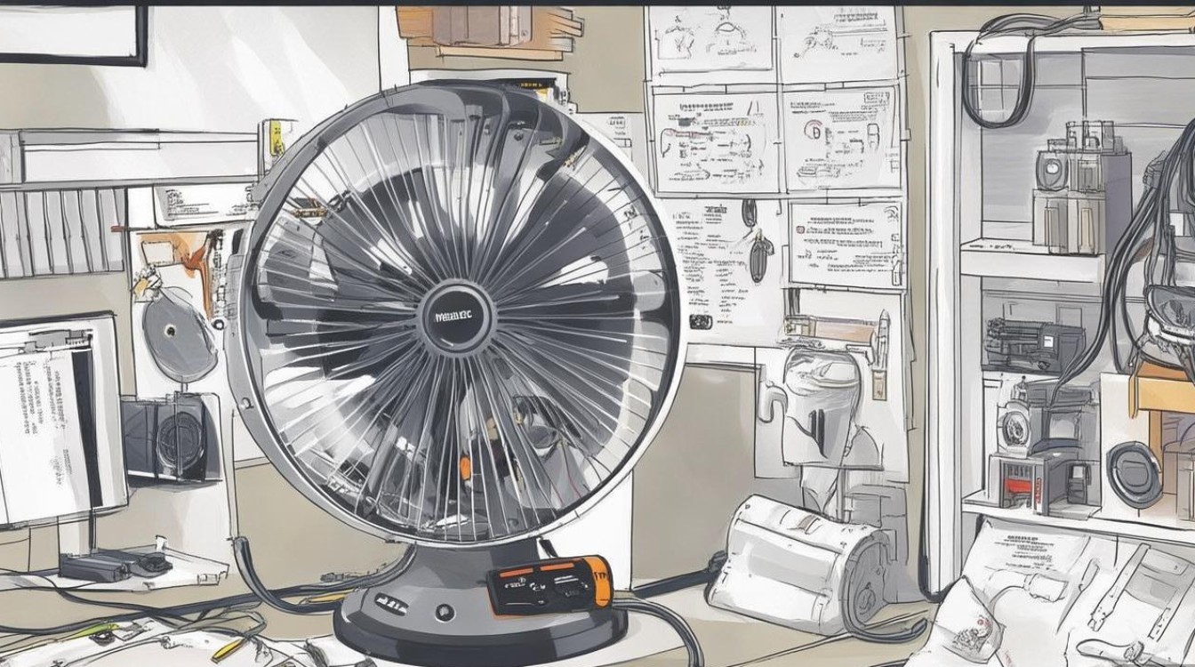 美菱电风扇不出风怎么修