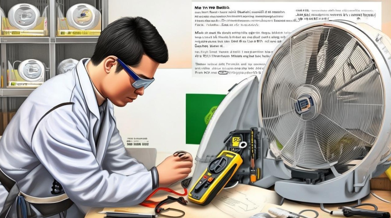 美菱电风扇不出风怎么修