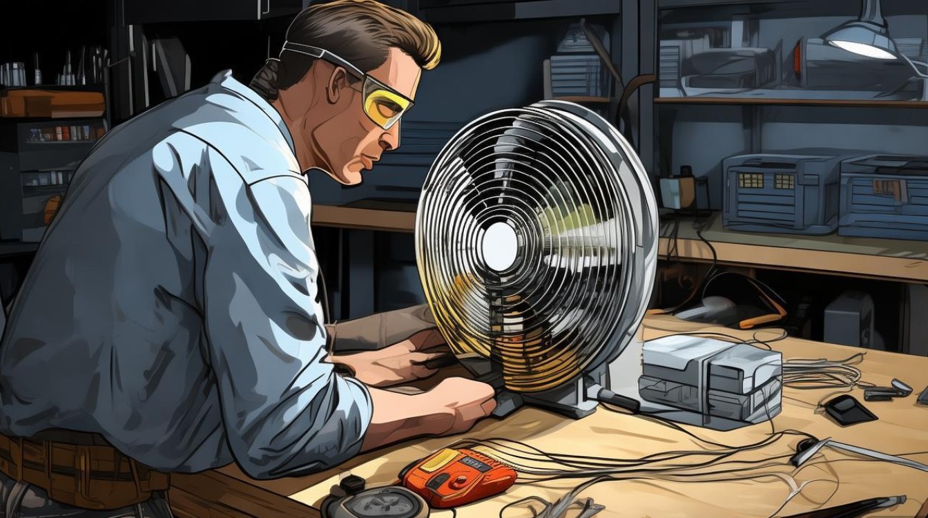 电风扇卡住了怎么修