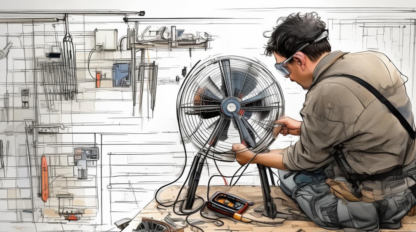 电风扇卡住了怎么修