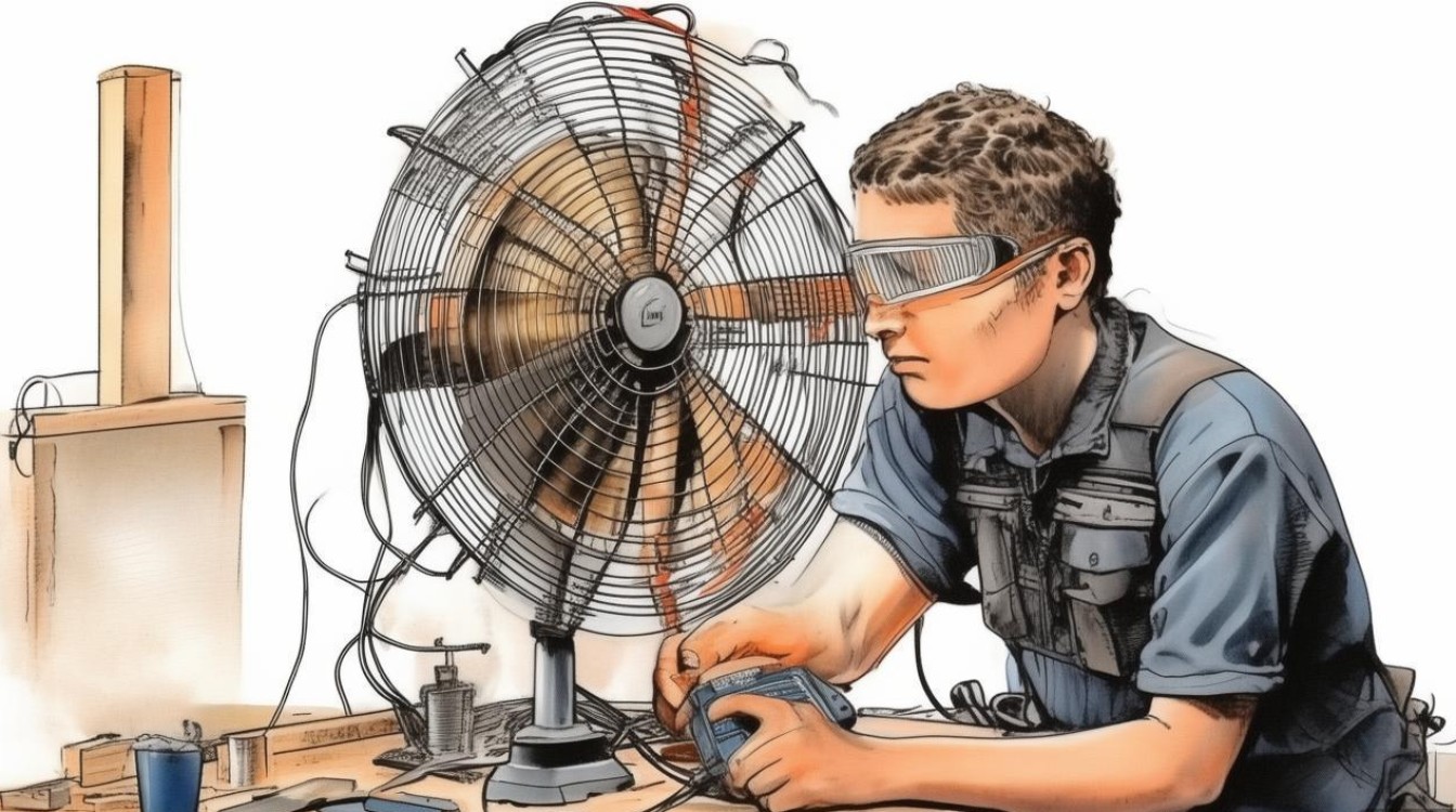 电风扇卡住了怎么修