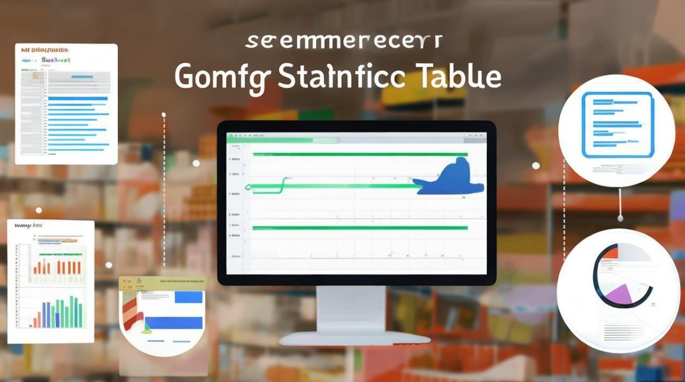 电商货物统计表怎么做的