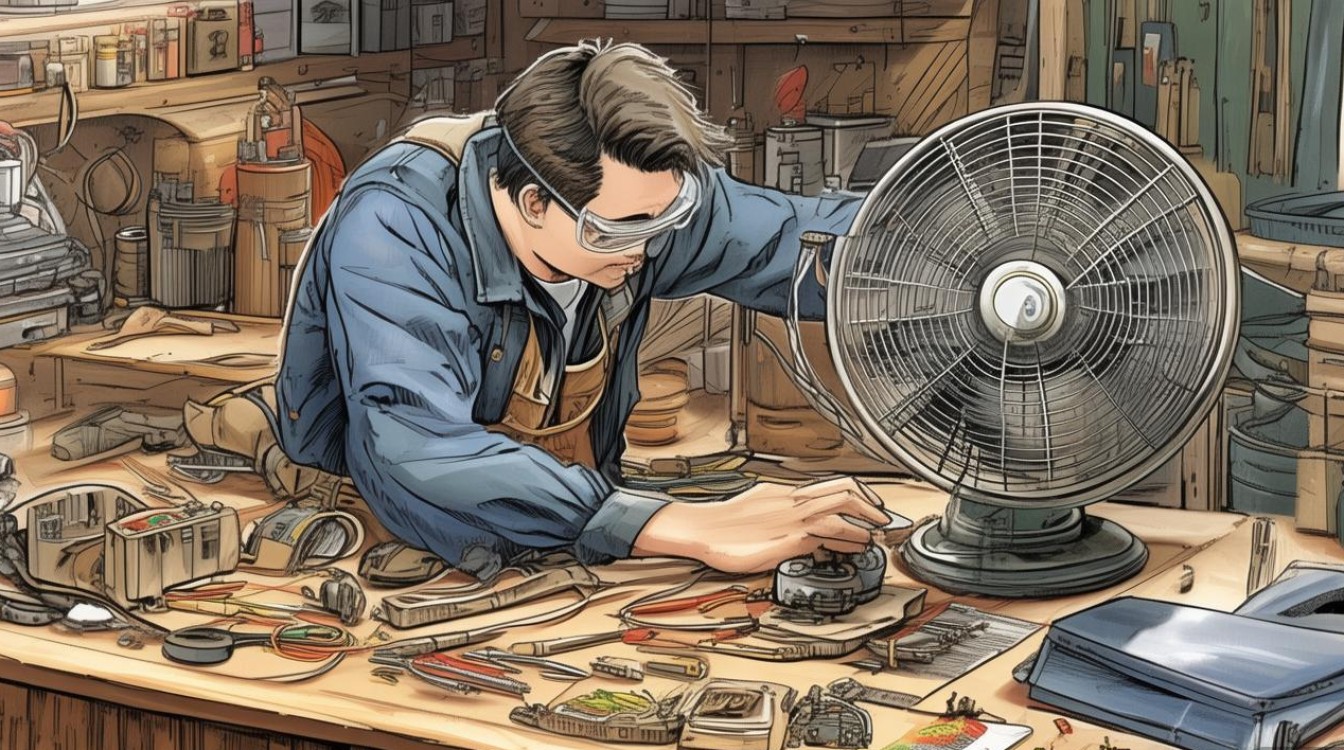 久友电风扇怎么修