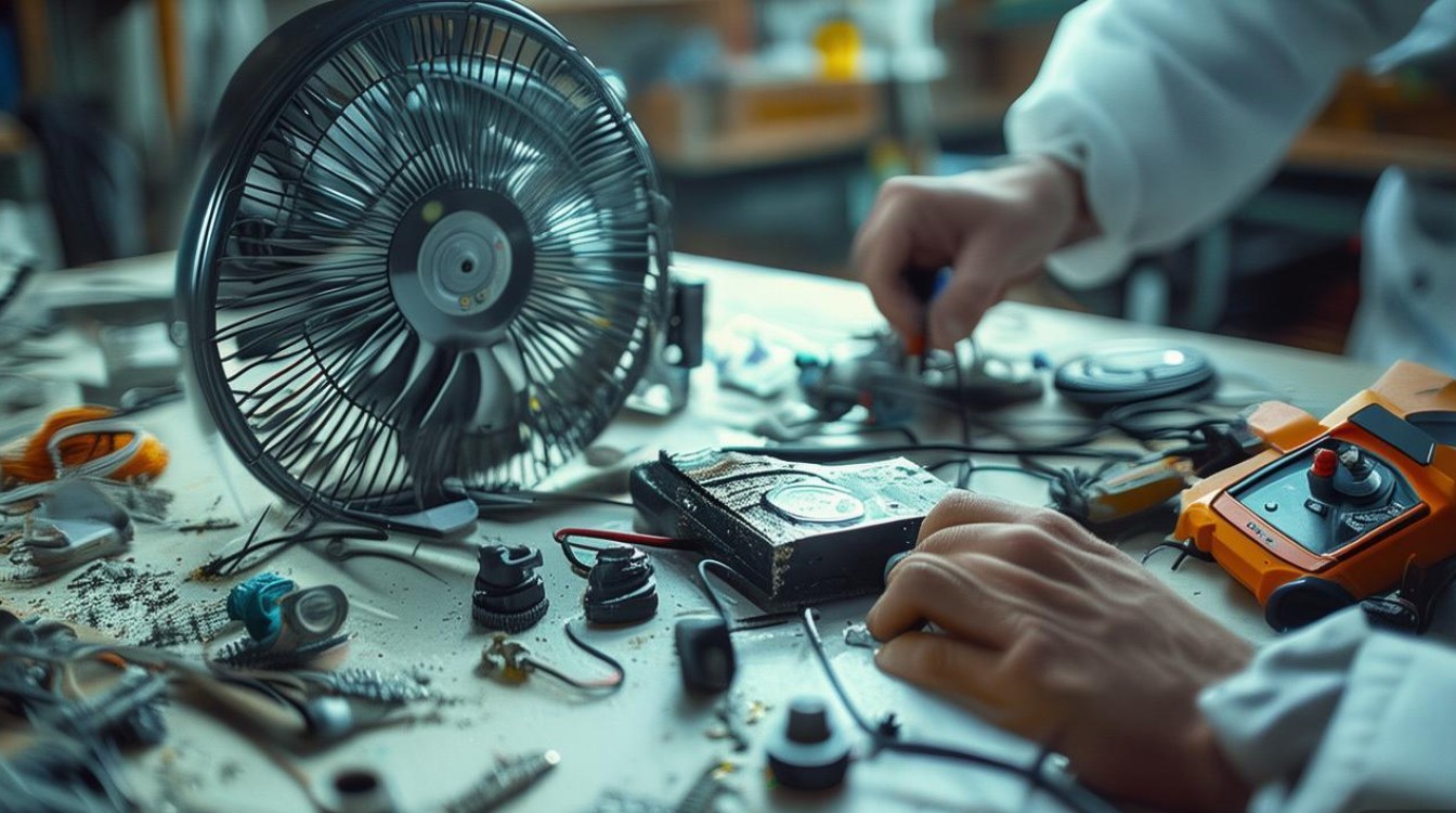 落地风扇断开了怎么修