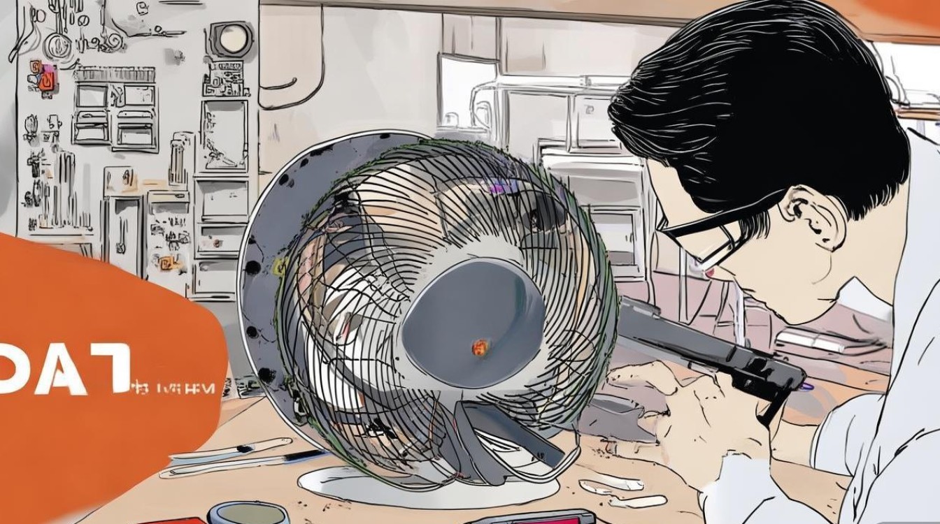 旗睿电风扇怎么修