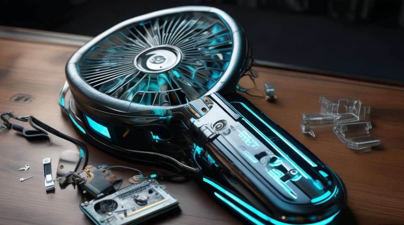 酷炫手摇风扇不转怎么修