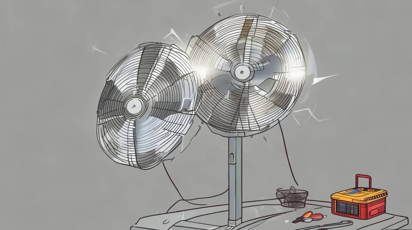 双头电风扇坏了怎么修