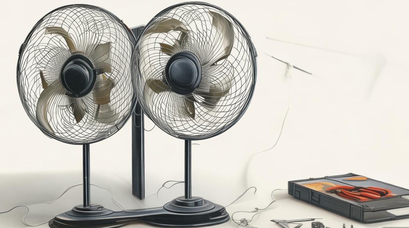 双头电风扇坏了怎么修