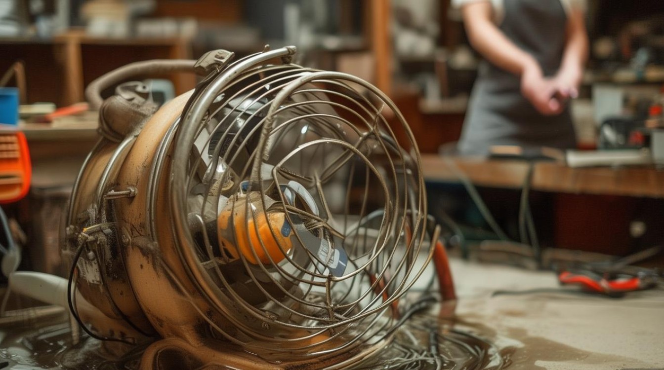 老式电风扇进水吗怎么修 老式电风扇进水吗怎么修