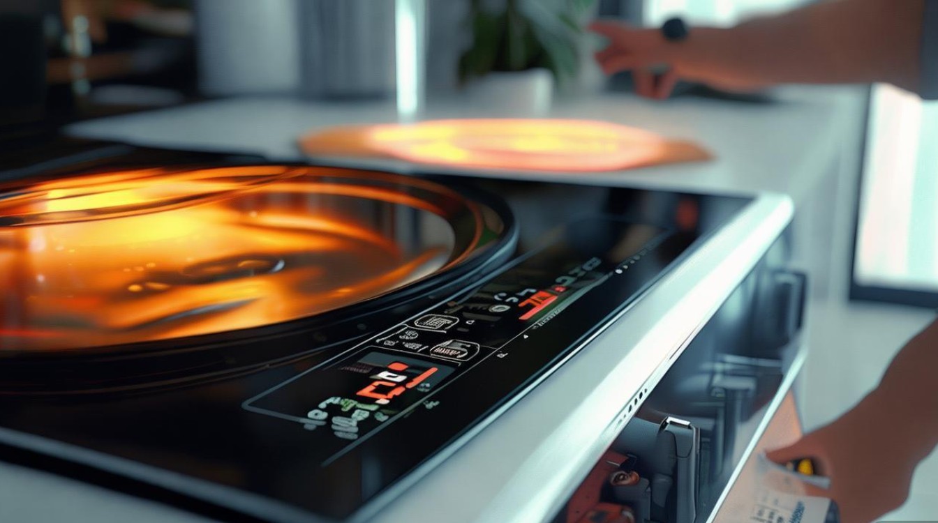 电磁炉出现e1滴滴响怎么修