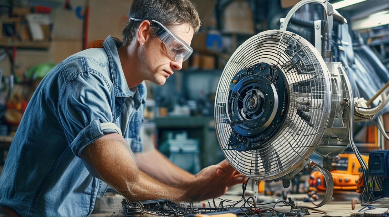 电风扇头子坏了怎么修