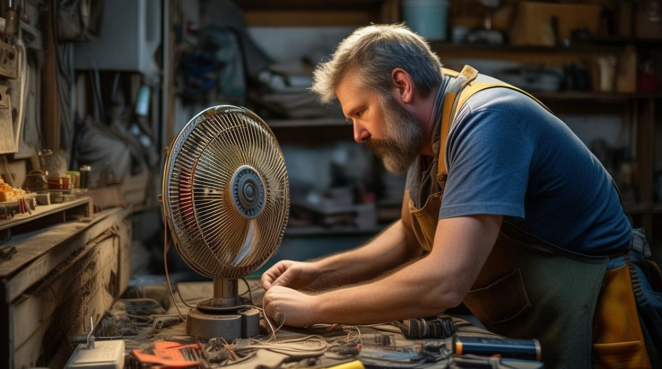 修电风扇怎么修的呀