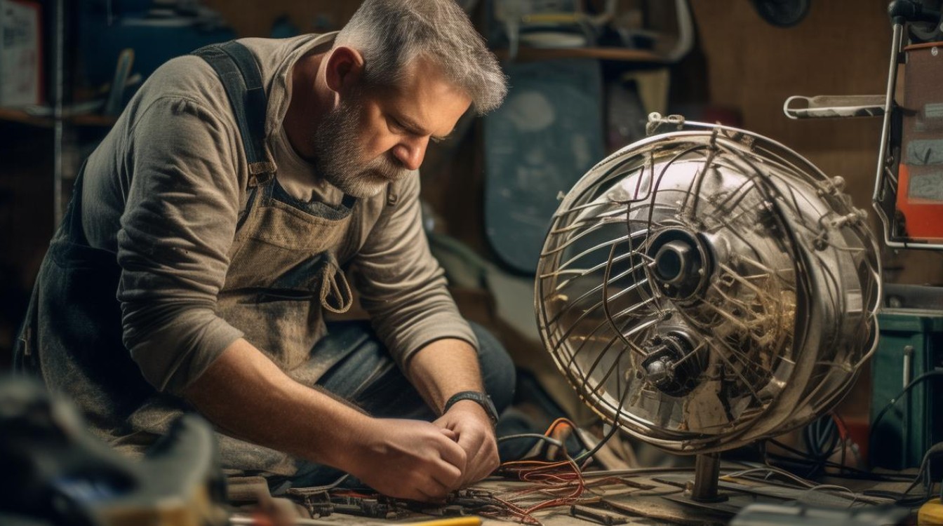 修电风扇怎么修的呀