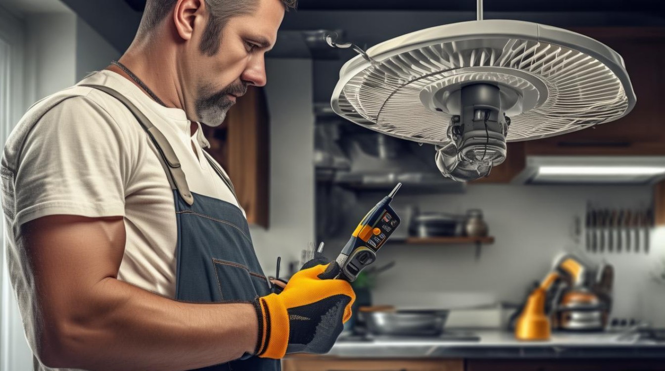 风扇突然不转怎么修