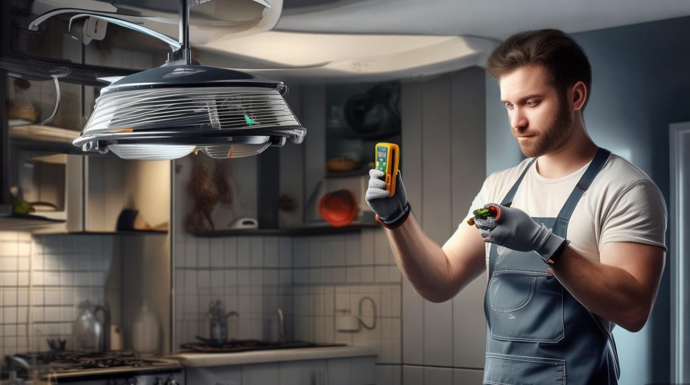 风扇突然不转怎么修