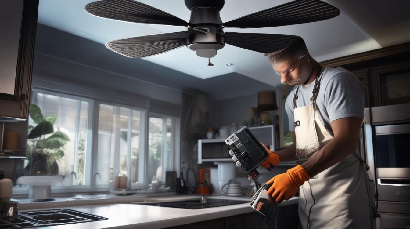 风扇突然不转怎么修