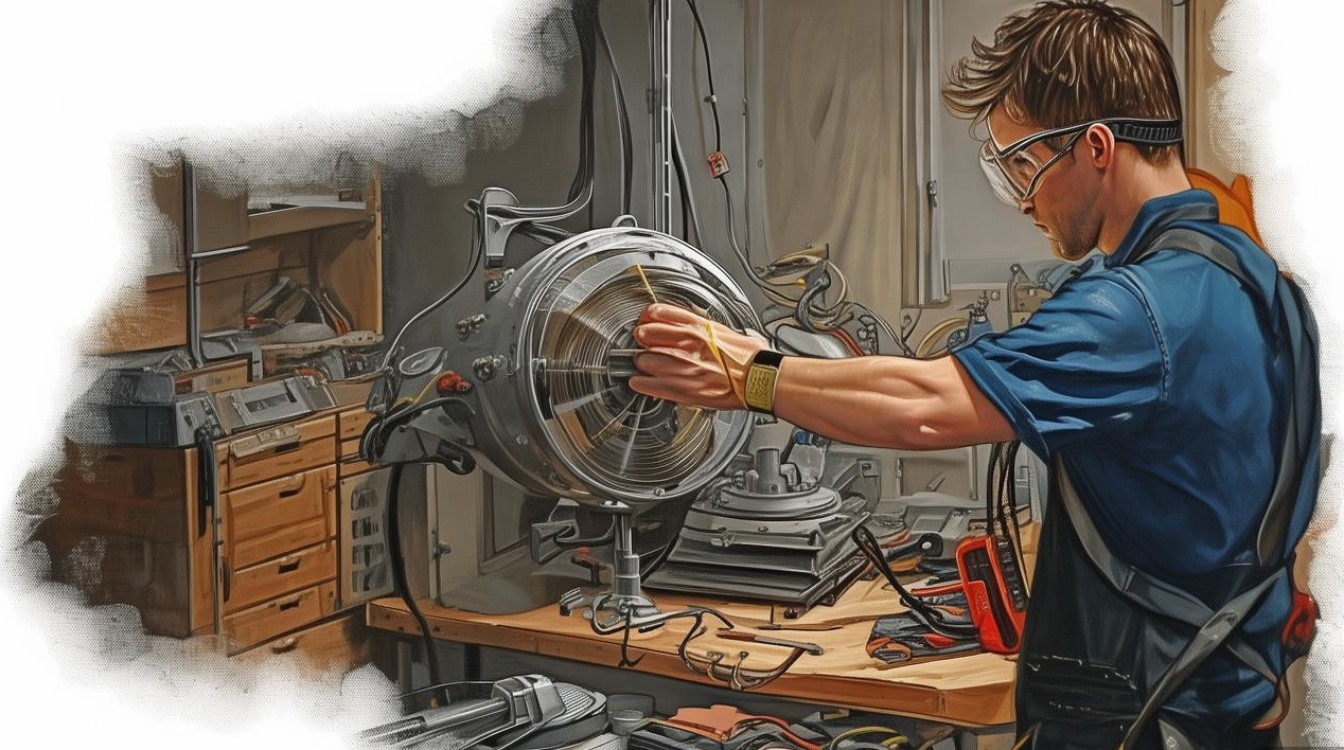 风扇好端端不转了怎么修