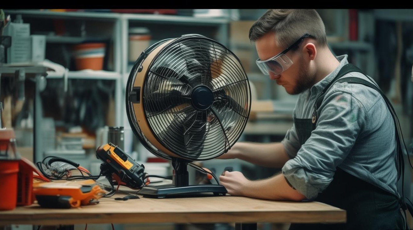 风扇洗了后不转了怎么修