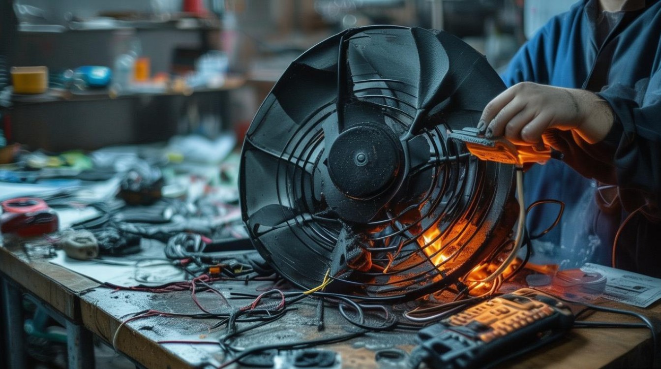 烧坏的风扇怎么修